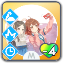 キメ顔で自撮り画像