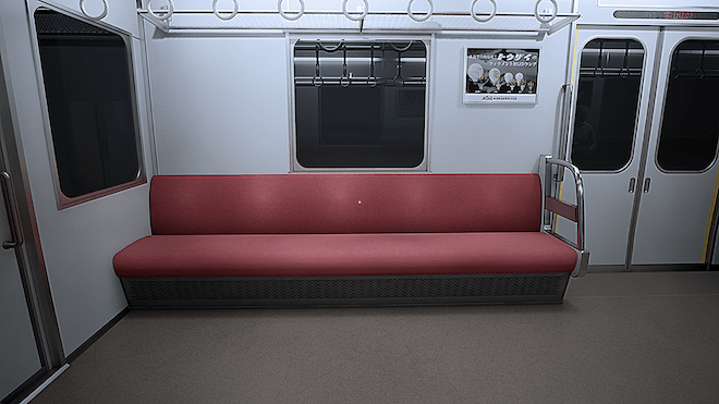 画面中央のドットをONにする