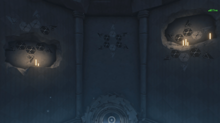 通路を回転させてスイッチを下にする