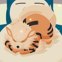 ウインディの星4寝顔画像