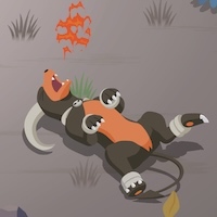 ヘルガーの星3寝顔画像