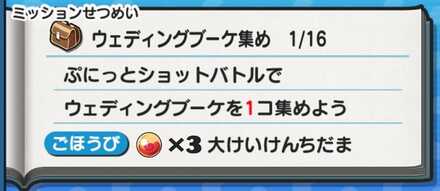 ウェディングブーケ報酬