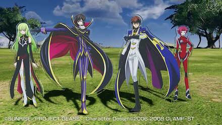 「コードギアス 反逆のルルーシュR2」コラボのアクリルスタンド