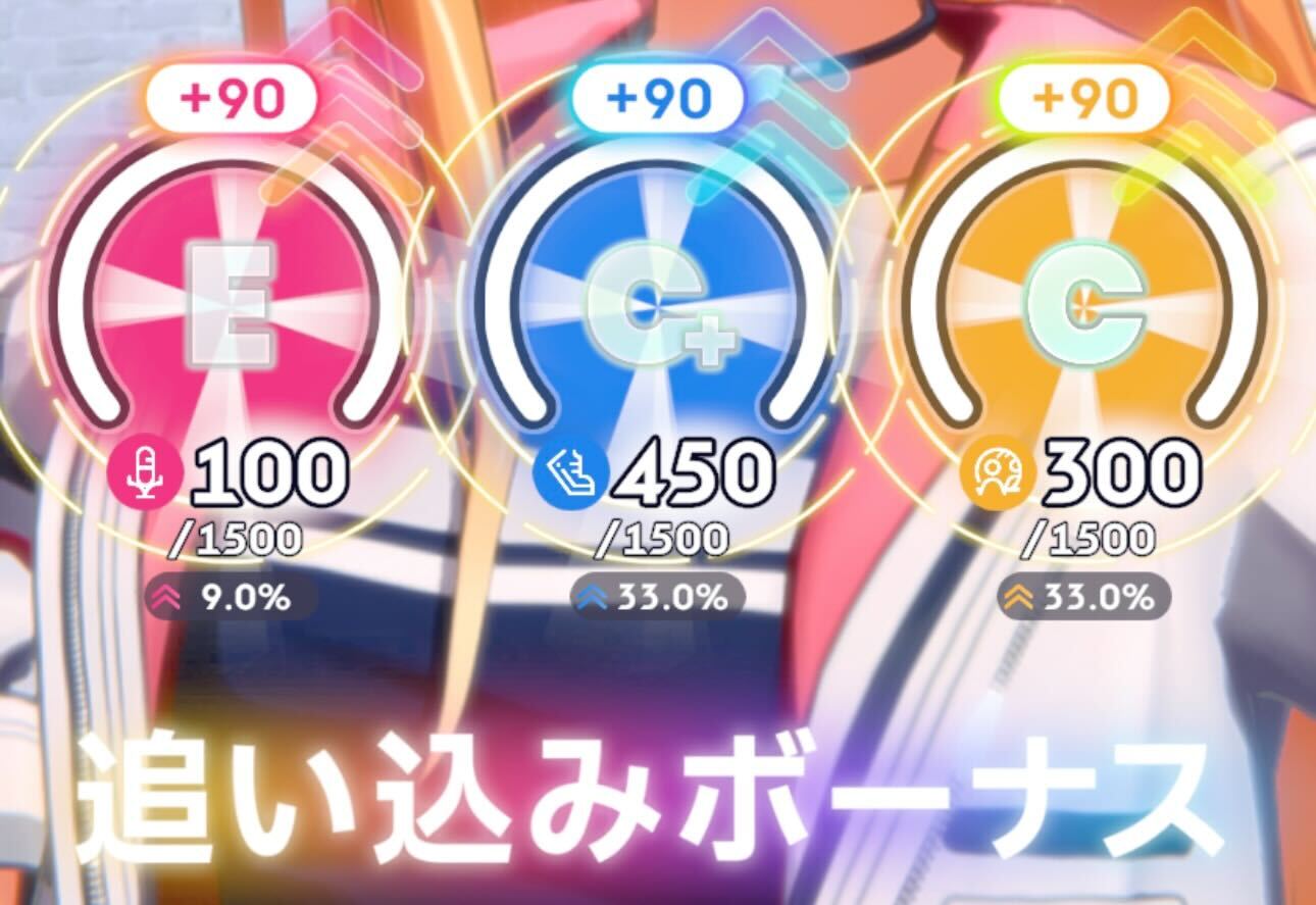 追い込みレッスンクリア