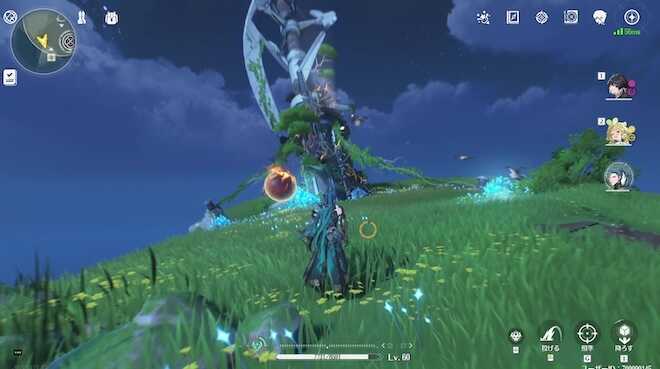 灯台近くまで進んだら灯台の茨を燃やす