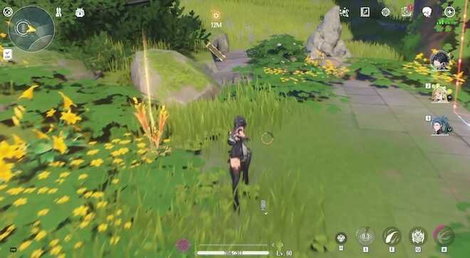 灯台横にあるバッテリーを拾う