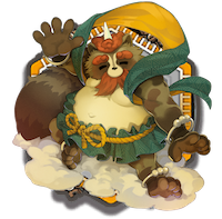 雷鳴起こしのゴロゴロ画像