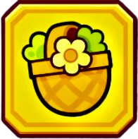 キング花摘みバスケット画像