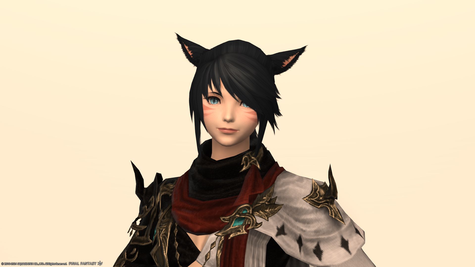 ラフポニーテール正面