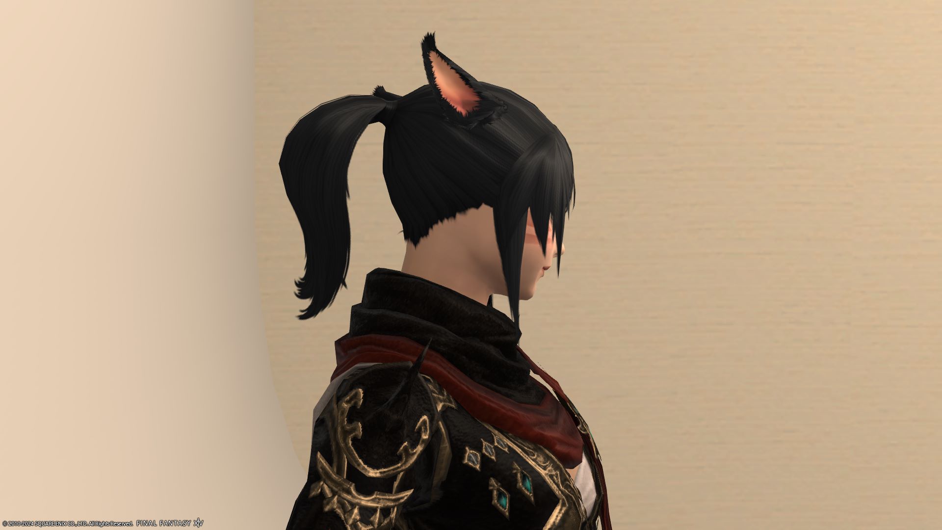 ラフポニーテール右