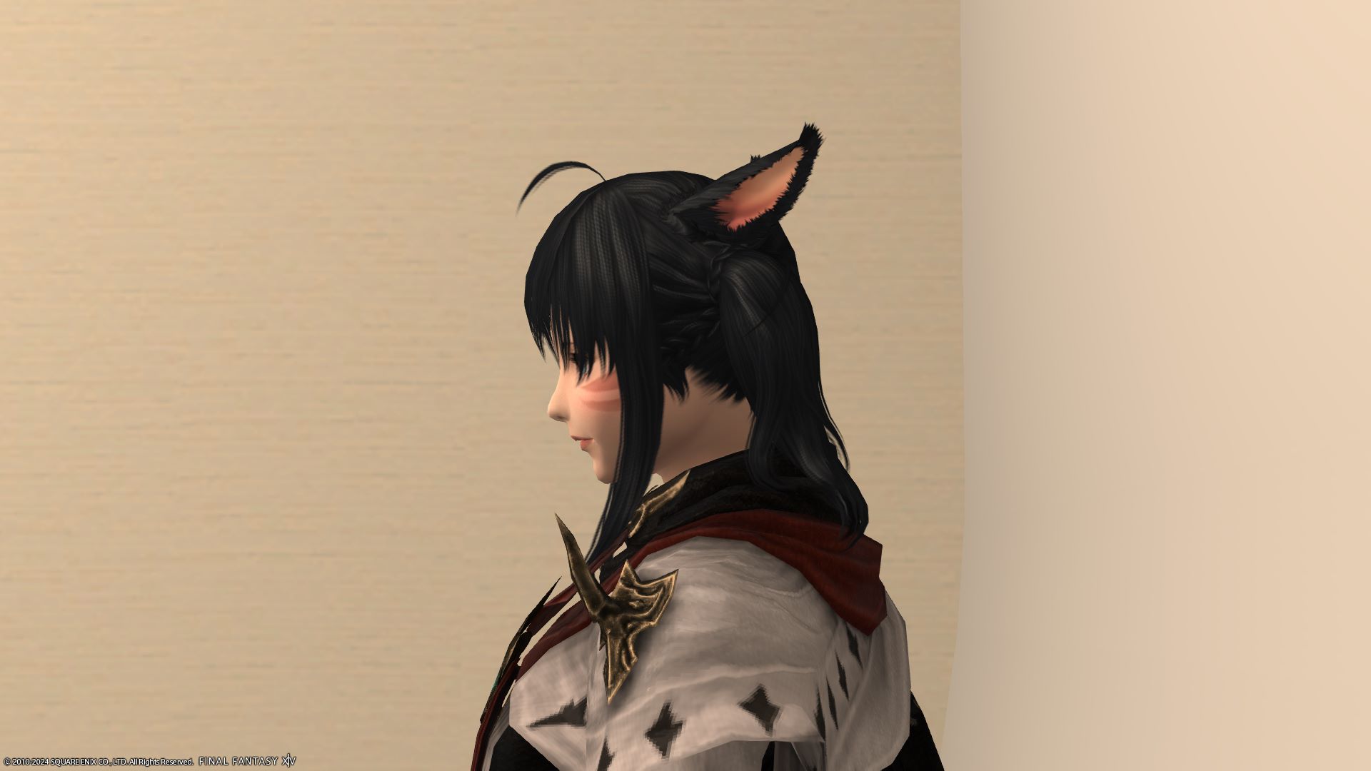 サイドテール左