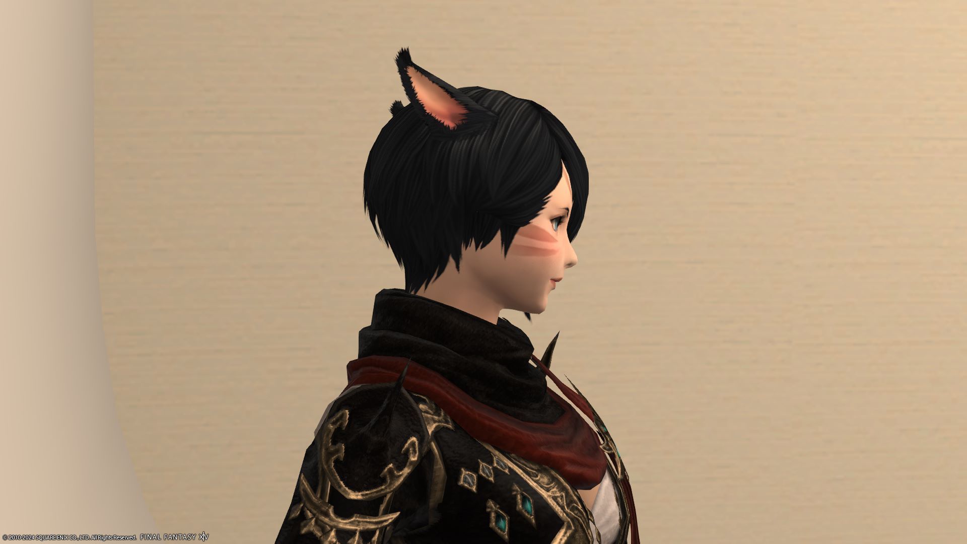 アシンメトリー右