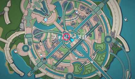 彼の命はそこにあるのマップ