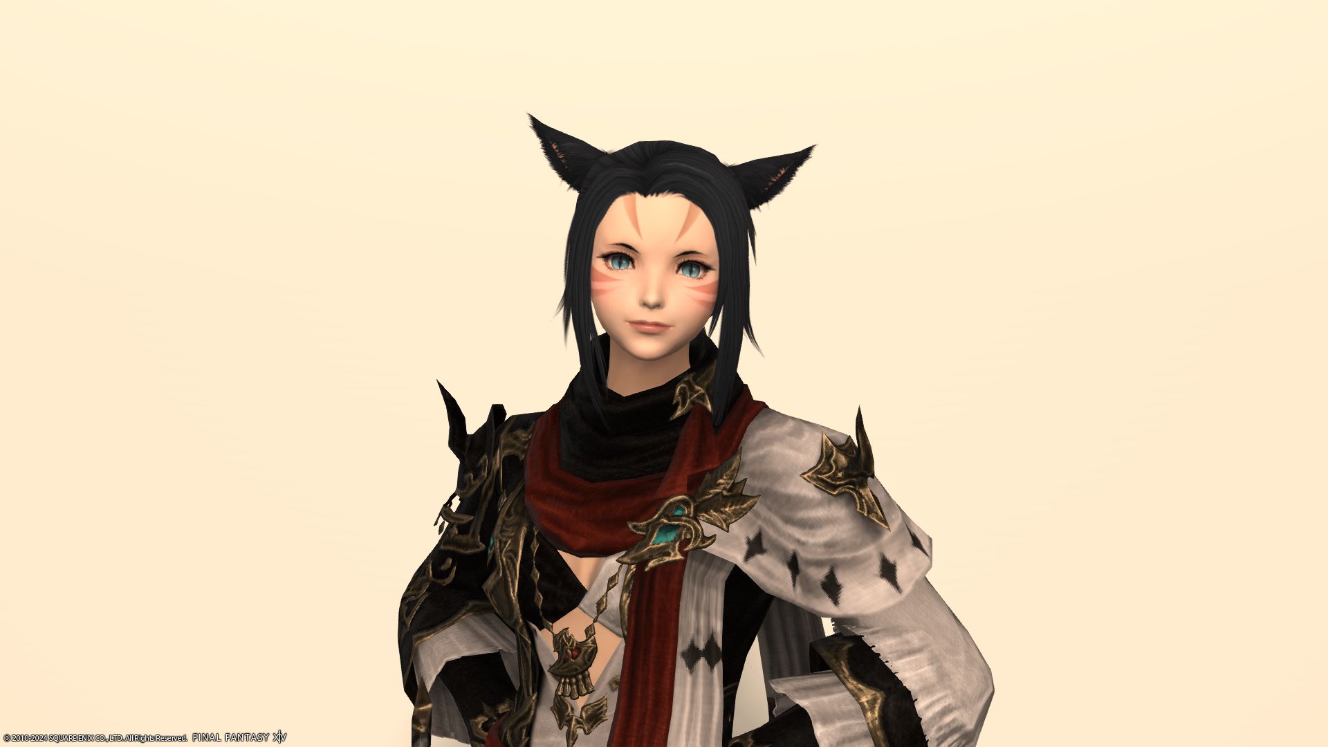 ポニーテール正面