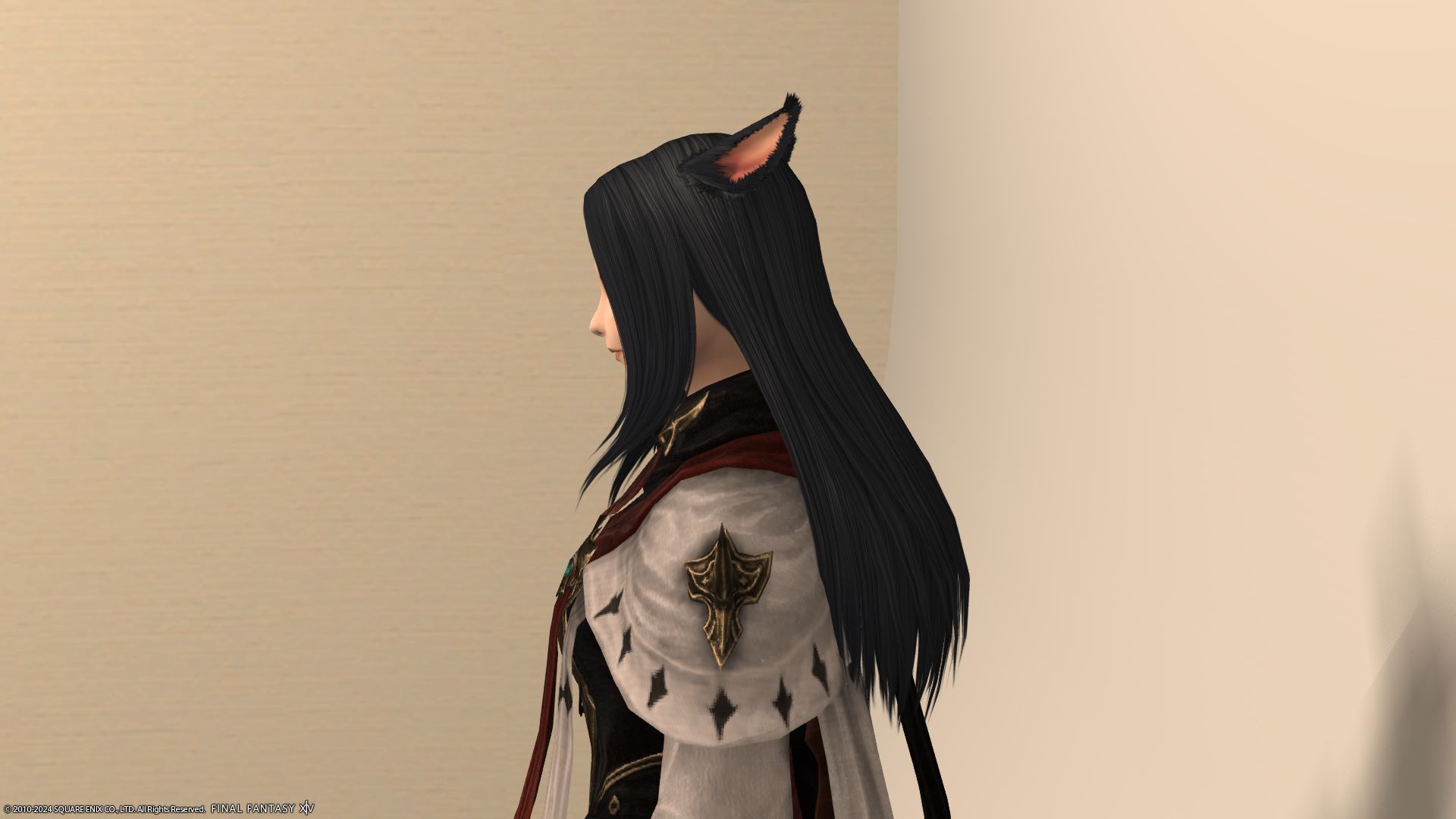 クラシカルロングヘア左