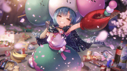 お花見怪人クシダンゴの画像