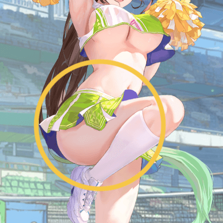 少女廻戦の私物の贈り物のタップする場所