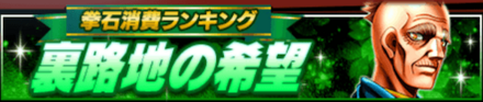 「新拳魂登場キャンペーン〜王者への先導者〜」消費ランキング