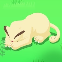 ペルシアンの星3寝顔画像