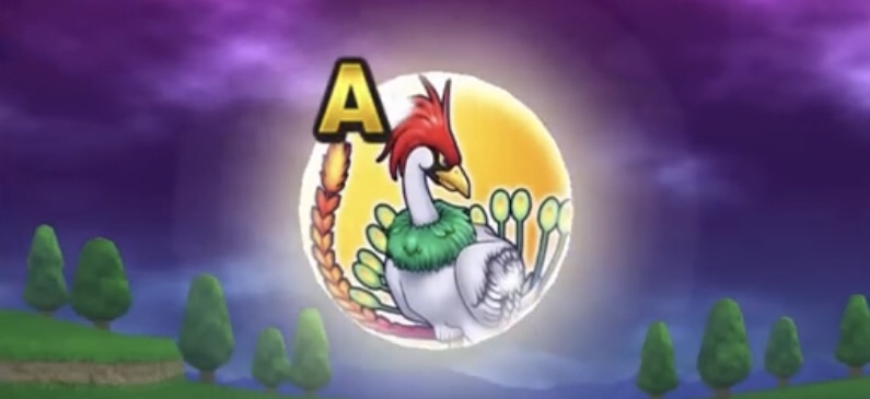 ラーミアは黄色のこころをドロップ