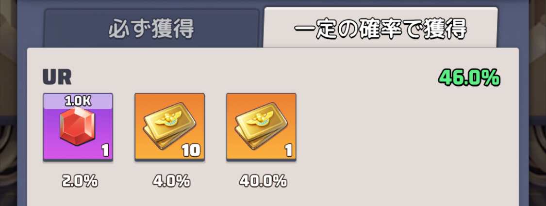 遺伝子組換え確率報酬