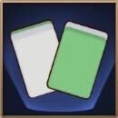 若葉色の麻雀牌画像