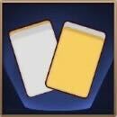 淡黄色の麻雀牌画像