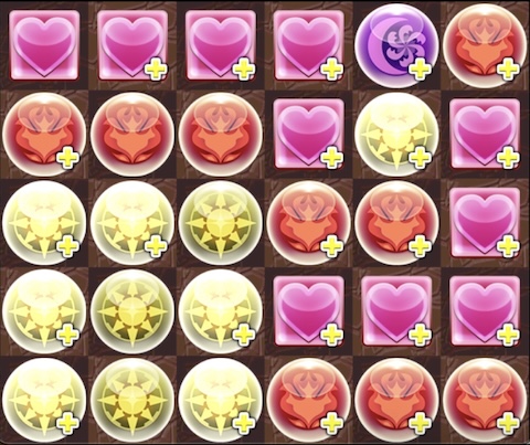 光無効貫通込みの12コンボパズル