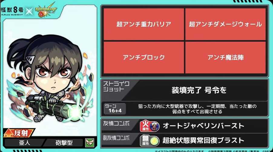 亜白ミナ ステータス