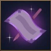 名前変更の巻物画像