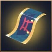 祈願の巻物画像