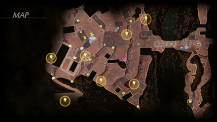 邪竜バジリスクの場所