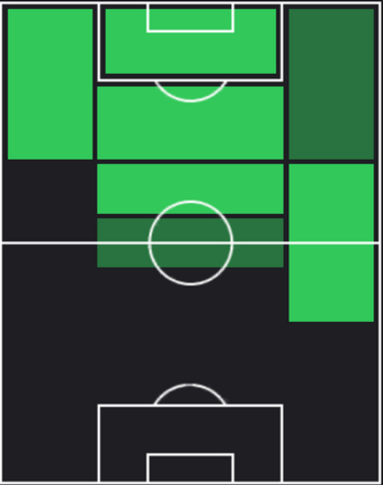 HPパーシー・タウ(06/13)の適性ポジション