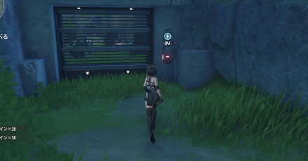 洞窟の場所に向かい扉を開けるとクリア