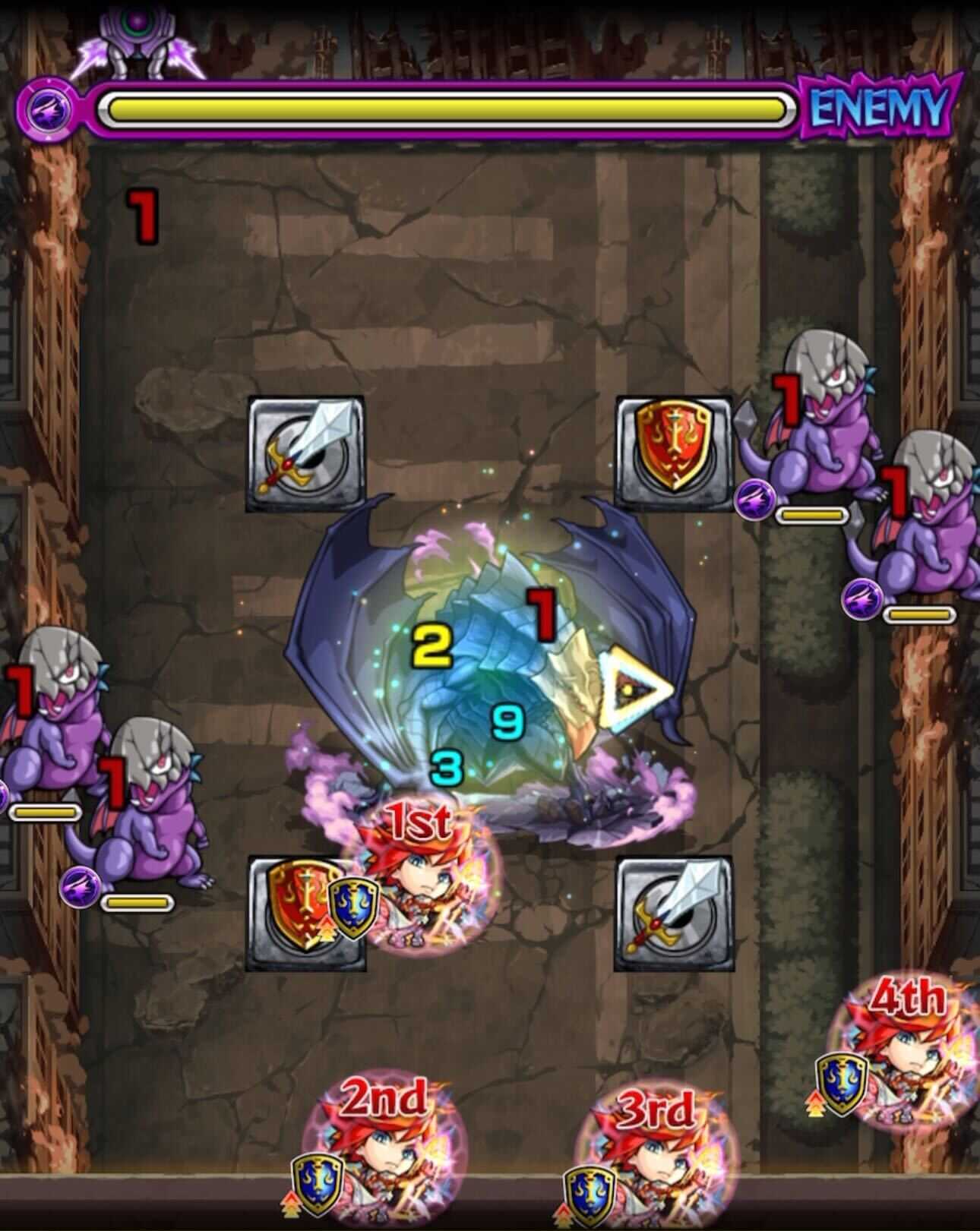 翼竜系怪獣 ステージ