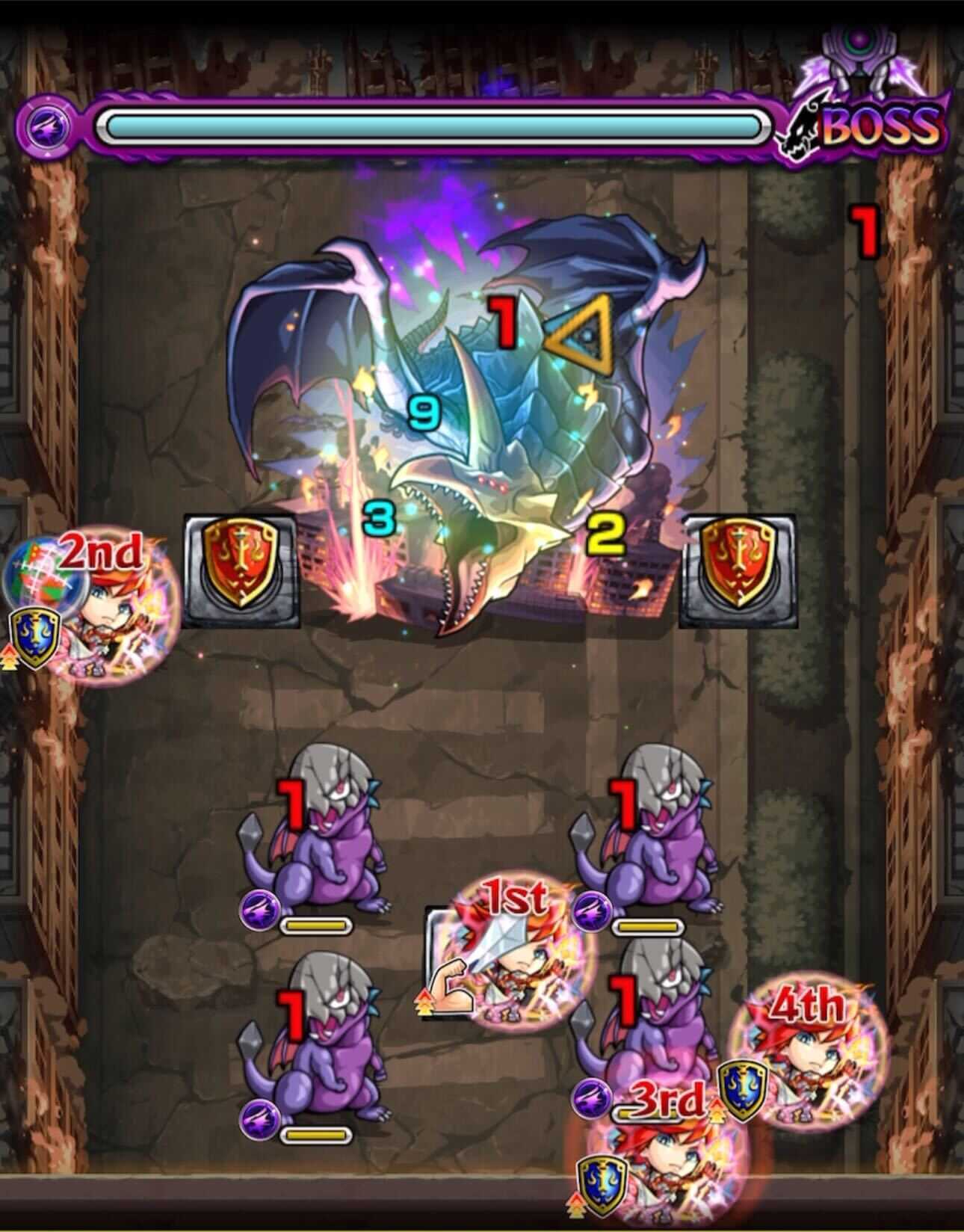 翼竜系怪獣 ステージ