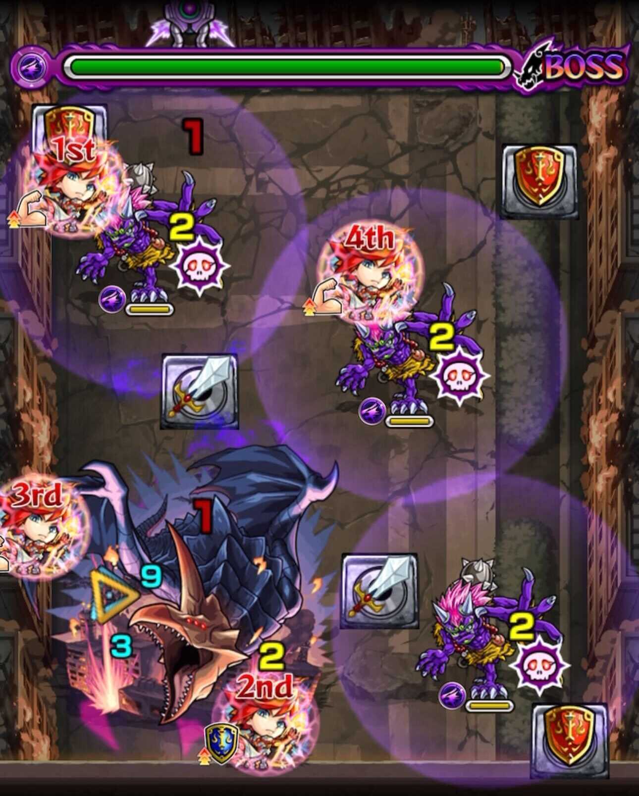 翼竜系怪獣 ステージ