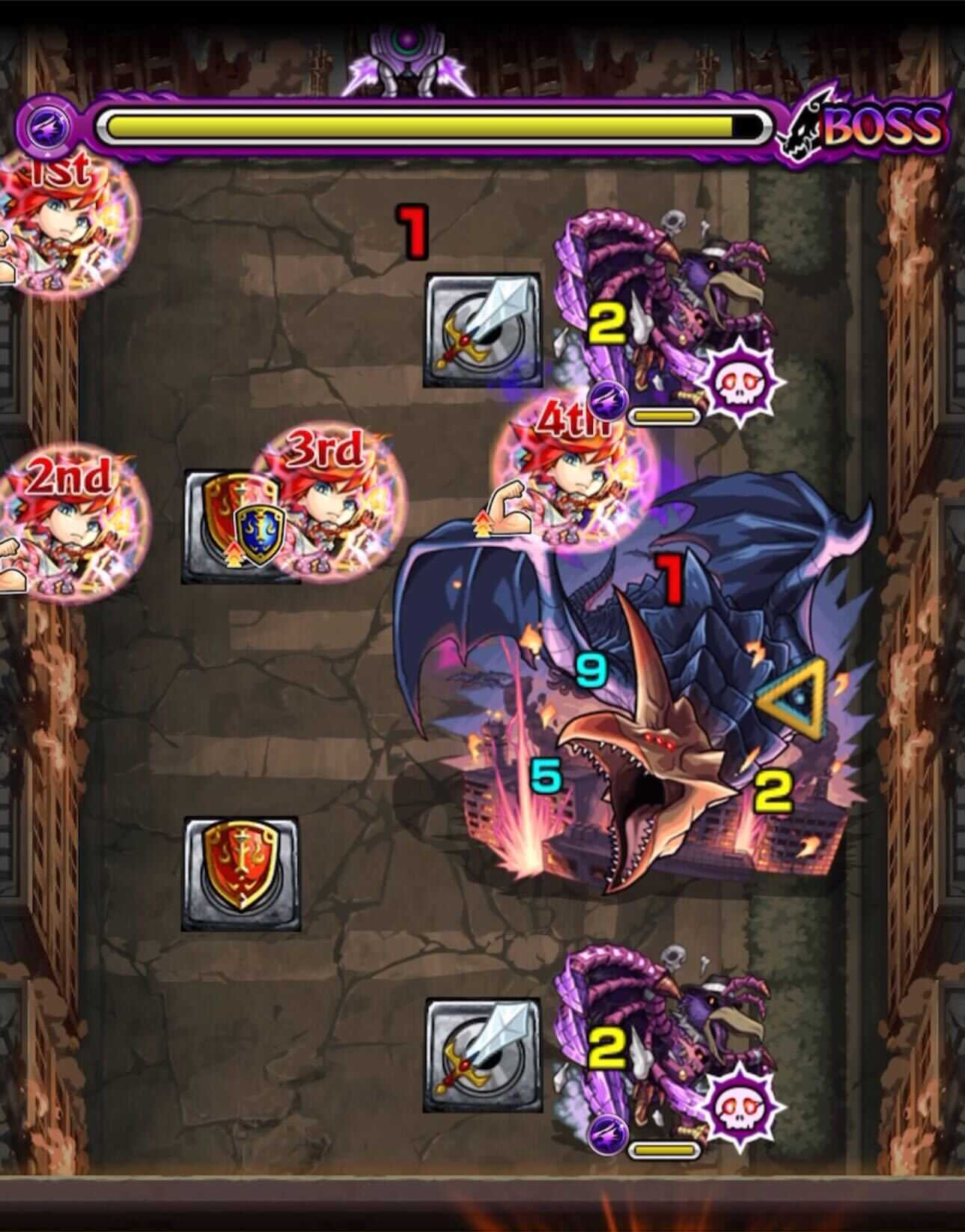 翼竜系怪獣 ステージ