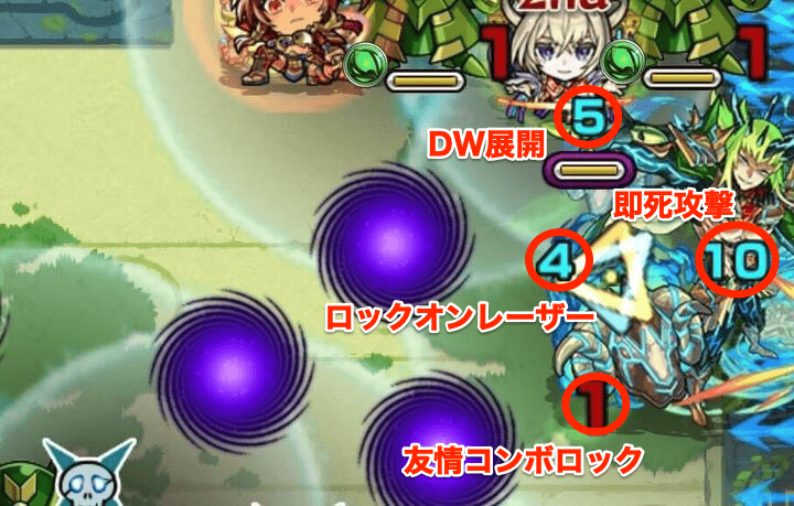 ボス1・3攻撃パターン