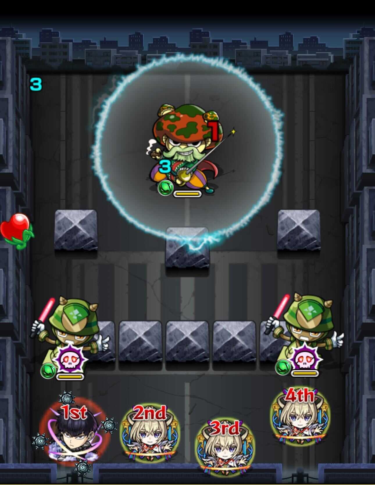 ミクソガステロ  ステージ