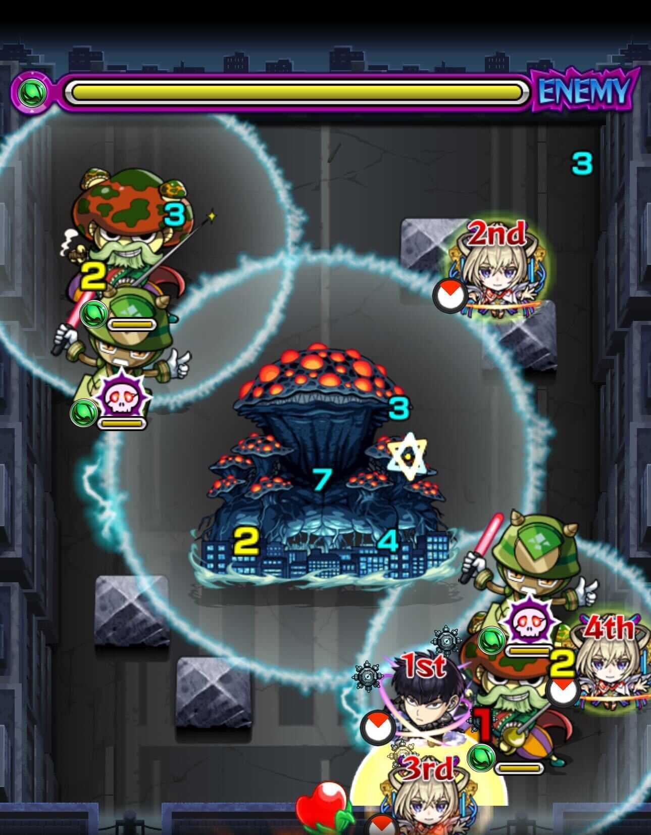 ミクソガステロ  ステージ