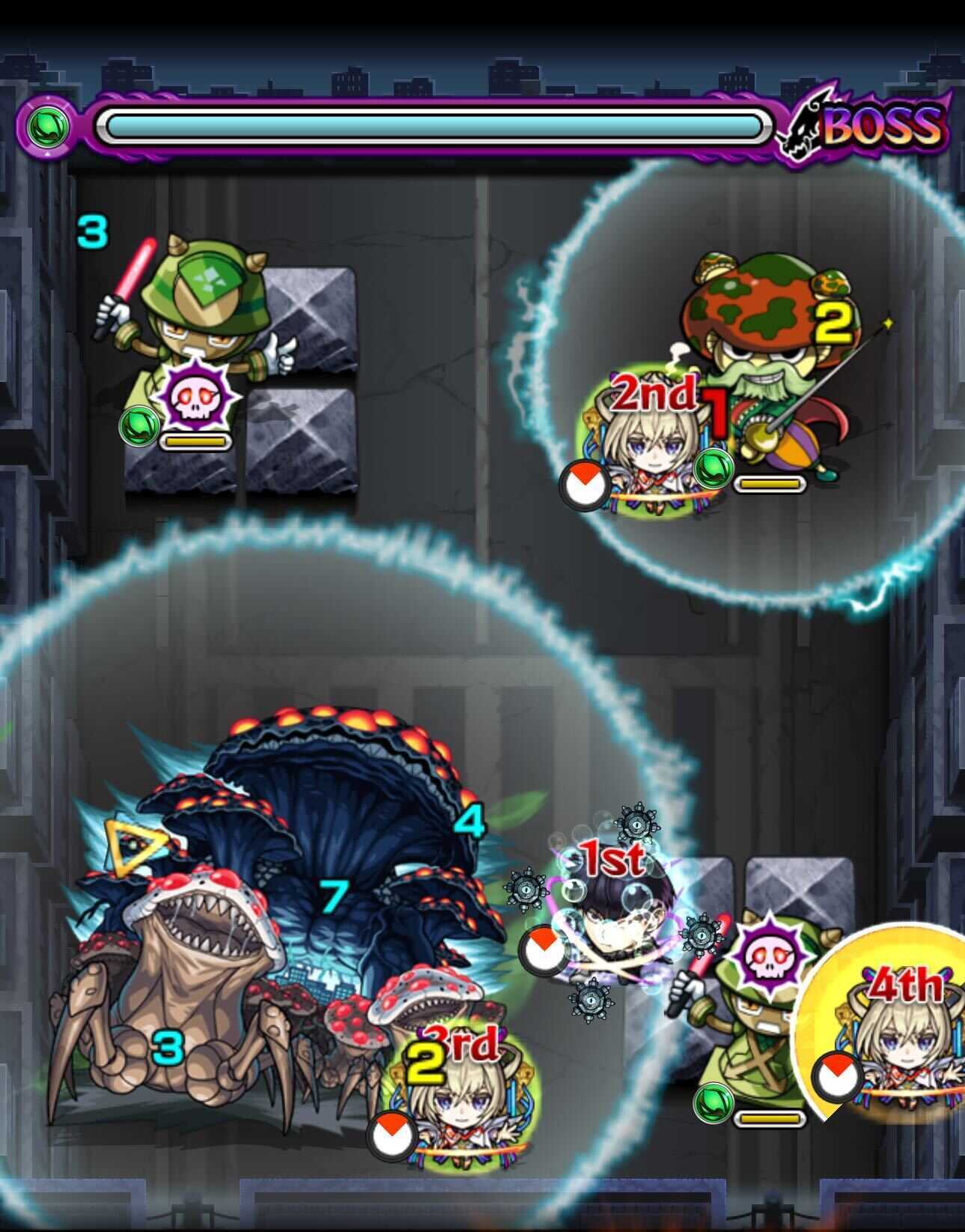 ミクソガステロ  ステージ