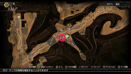 アオガミ甲型の入手マップ