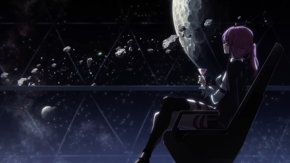 ホタルが星間を彷徨うシーン