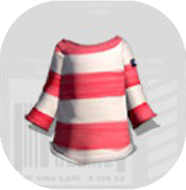 ゆとりボーダーピンク画像