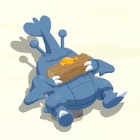 ヘラクロスの星3寝顔画像