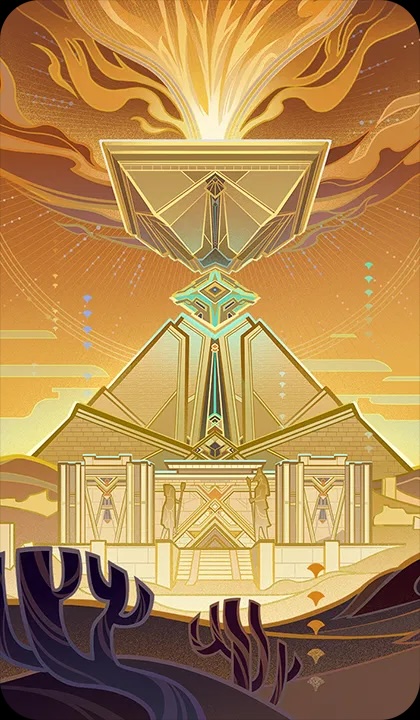 キングデシェレトの霊廟の画像