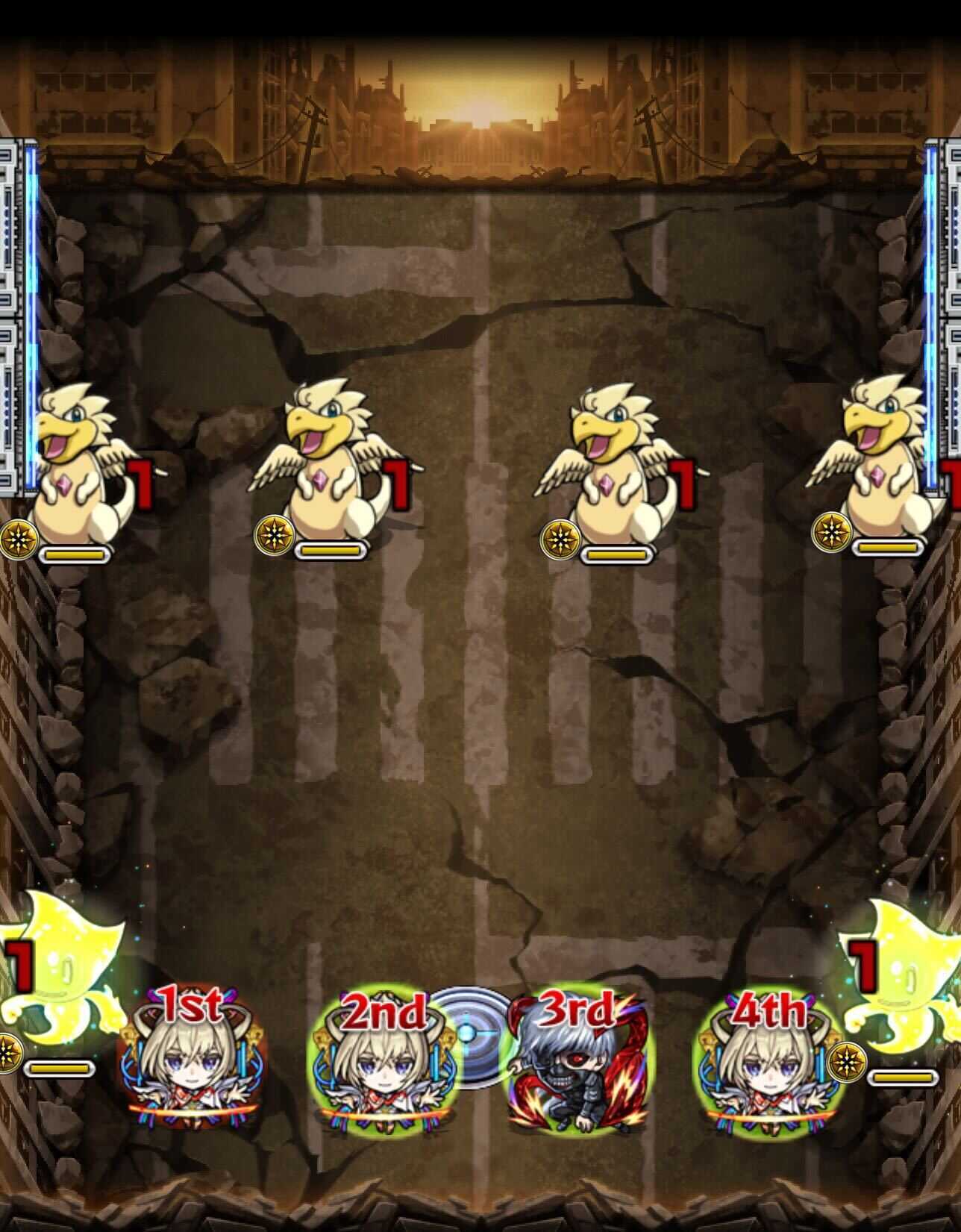 蜘蛛の怪獣 ステージ