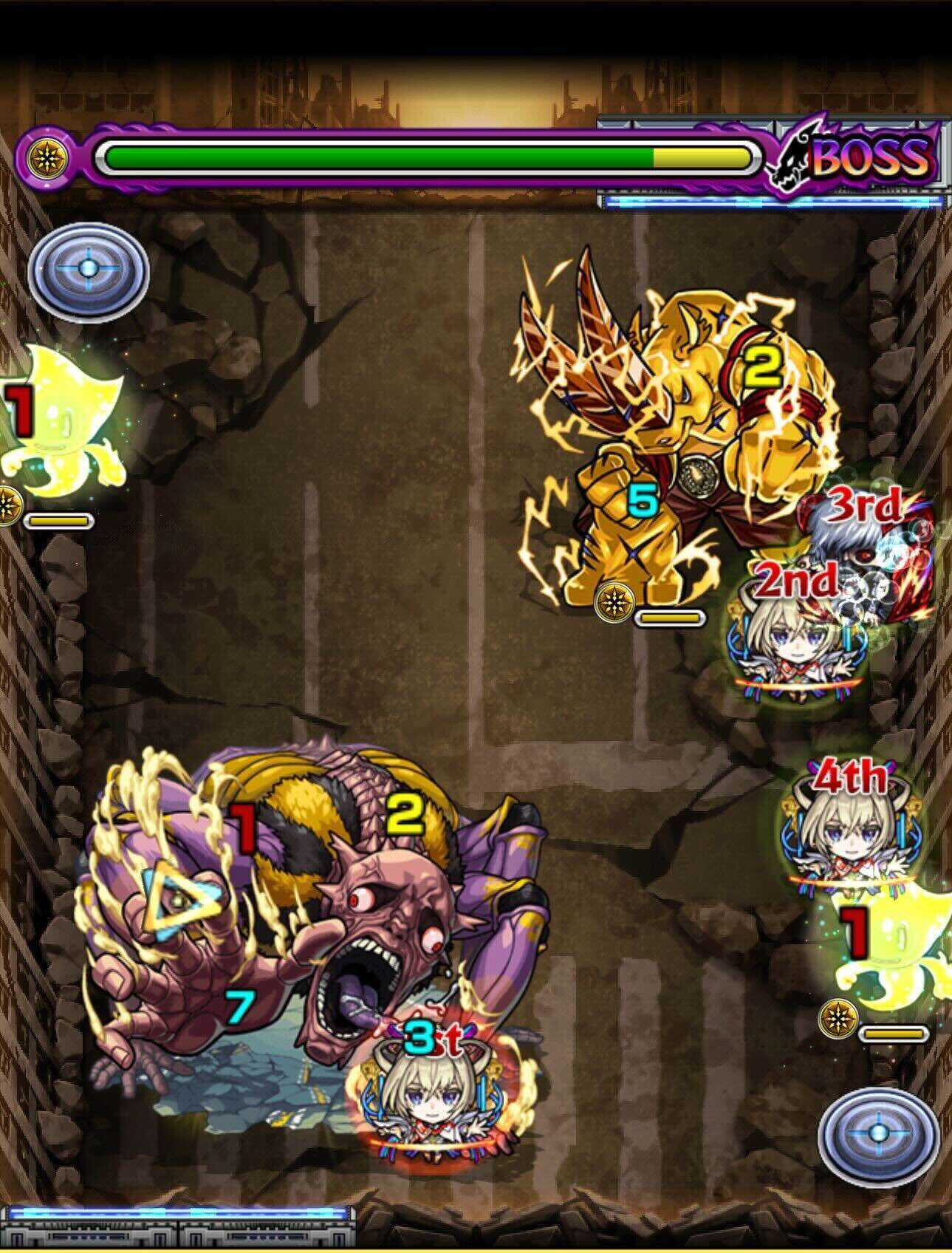 蜘蛛の怪獣 ステージ