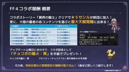FF4コラボ情報